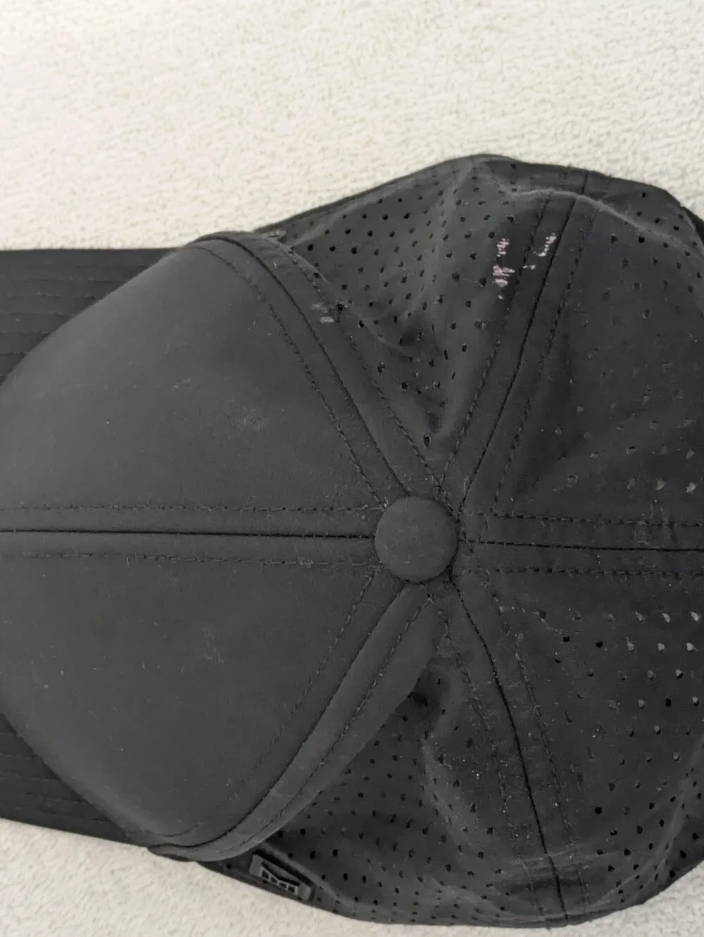 Melin A-Game Hydro Black Performance Snapback Hat